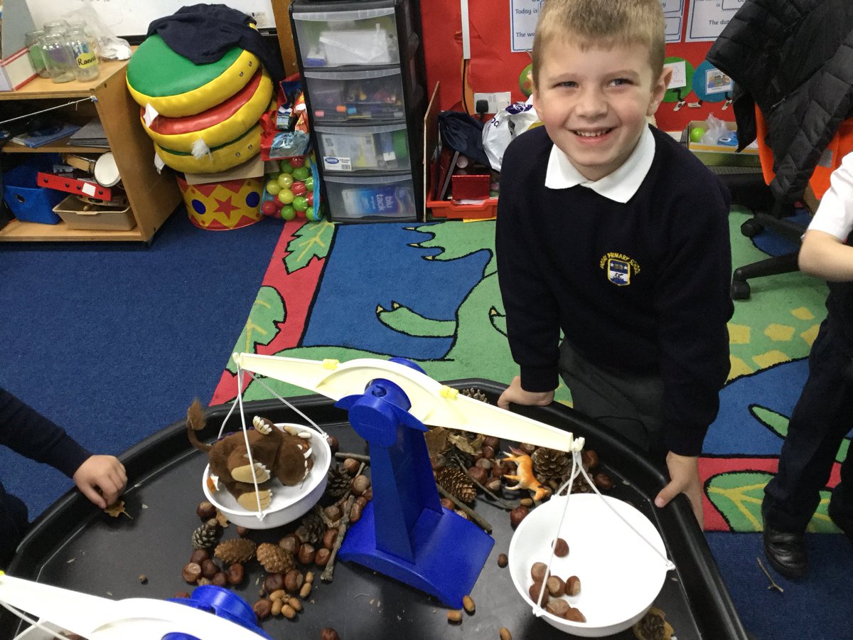 MorayP6K's tweet photo. The Gruffalo is the same as 7 conkers! @MorayPS #PlayIsTheWayFC #moraymathsweek https://t.co/1WB1clbNDJ