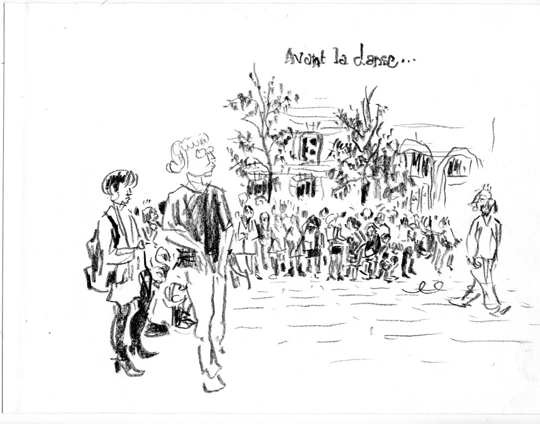 strasmusees's tweet photo. Retour en croquis sur la performance dansée "La fièvre de la danse" 🕺
Direction artistique #MarkTompkins, musique #RodolpheBurger et #PhilippePoirier, avec la #CieDégadézo.
Une coproduction #POLESUD / Ville de #Strasbourg
#1518danse
©Sylvain-Moizie https://t.co/VLHYAXYxjk