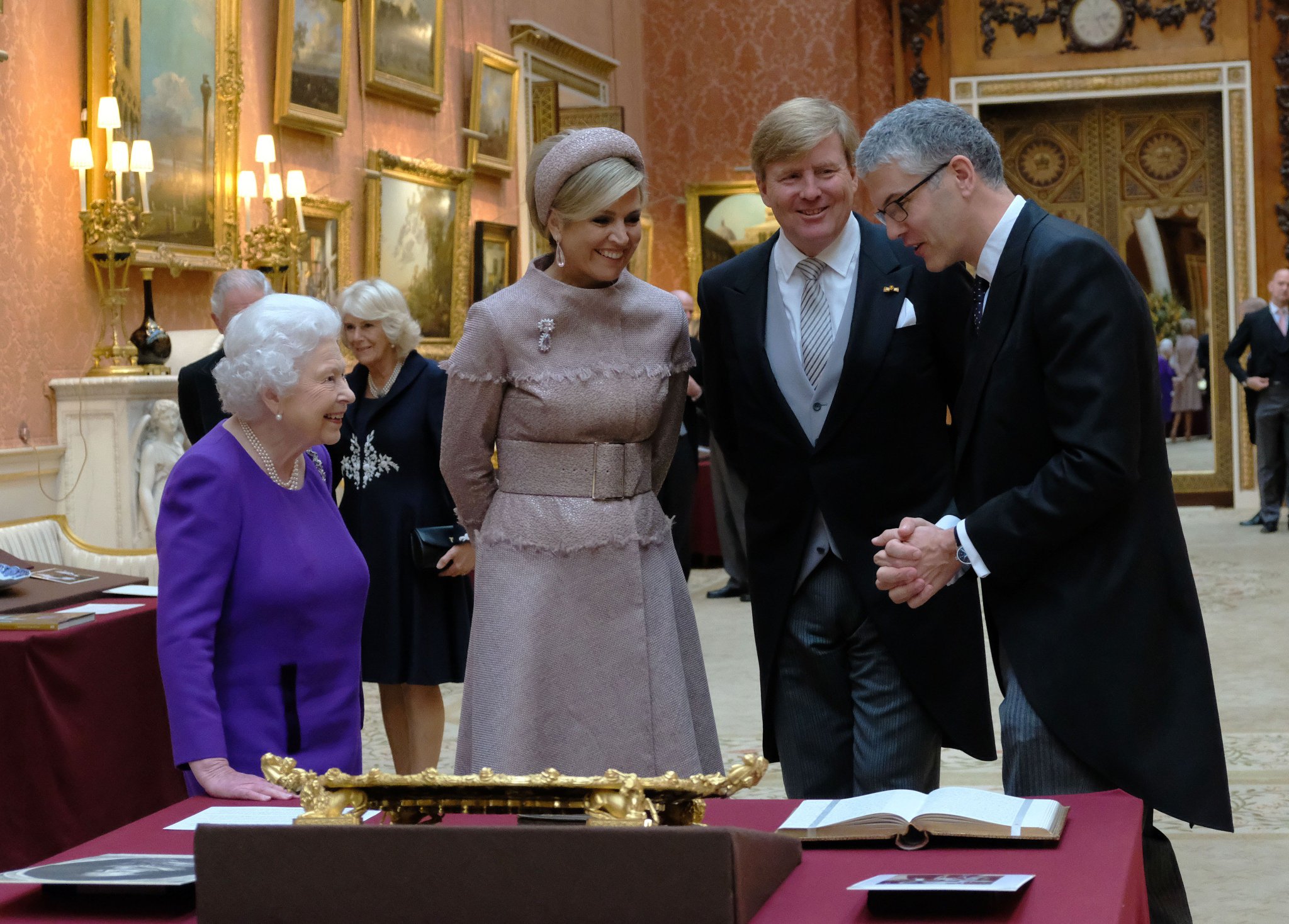 The Royal Family on Twitter "In the Picture Gallery at Buckingham