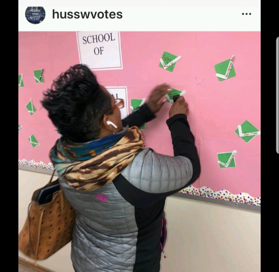 DHawkins_SocWkr's tweet photo. Let's all pledge to ROCK THE VOTE! #votingissocialwork @DelshawnaD @HowardU_SWDean @TMoss_PhD https://t.co/siwQ8Ig6gp