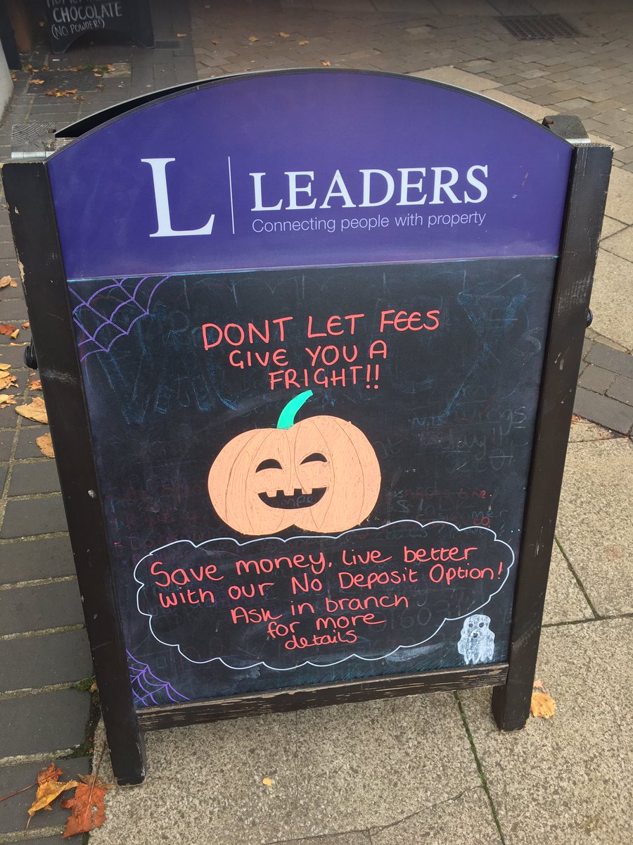 #leadersnorwich #nodepositoption  DONT LET MOVING HOUSE BE FRIGHTFUL THIS AUTUMN, COME TO US AND PAY NO DEPOSIT!