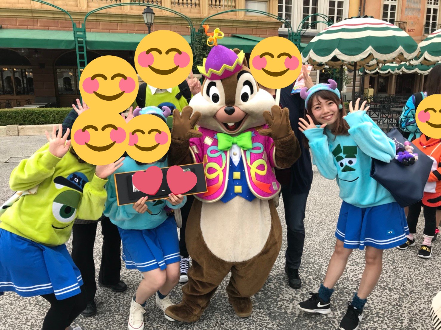 あちょん ディズニーシー ディズニー Disney ハロウィン ディズニーハロウィン Dハロ Dハロ仮装 Dハロ仮装18 ディズニーシー 海 Tds サリーコーデ マイクコーデ モンスターズインクコーデ モンスターズインク キャラグリ ヴィランズ