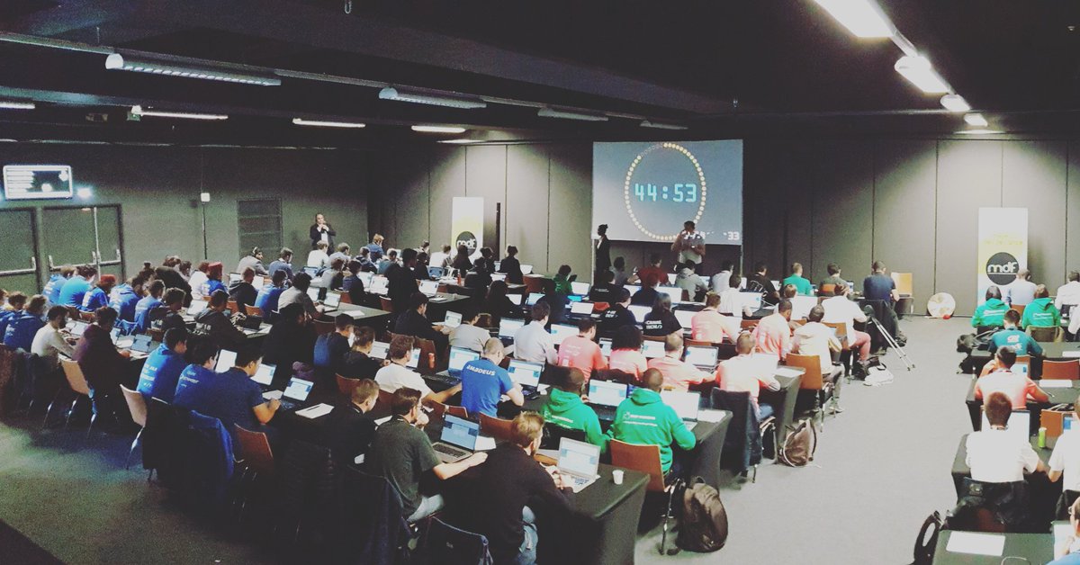 Docapost's tweet photo. #MDF18 | Déjà un finaliste au @MeilleurDev pour @Docapost ! 🤗🏆

Bravo à tous nos devs et bonne chance pour les prochaines sessions. 

#tech #Digital https://t.co/jPmu2ZDoYI