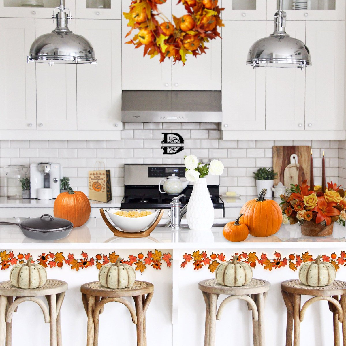 DaVinciPasta's tweet photo. We gave the DaVinci kitchen a Fall makeover! 🍁 (Waiting for our Pinterest debut) #FunAndDone # Pastabilities https://t.co/2zT2KTzxdN