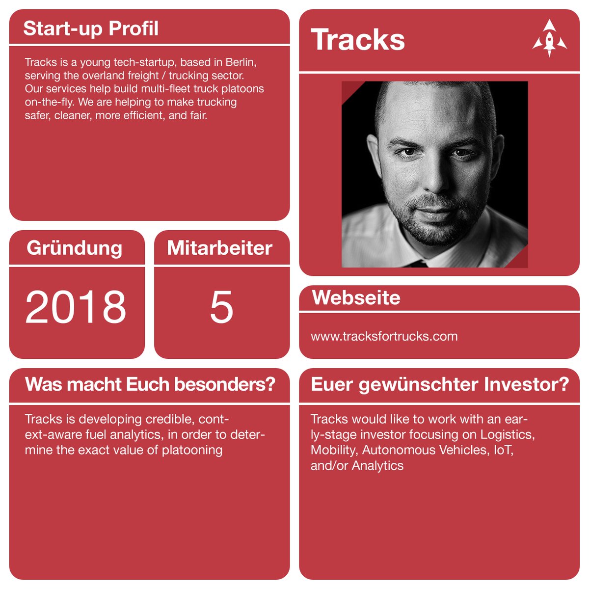HOLM_Ffm's tweet photo. Welcome Tracks to PS-Team's startup-pitch at HOLM Startup day!
#tracks #startuppitch #psteam #logbmob18 #holmffm #logistik #mobilität #grünesoße https://t.co/XdG4DYXfx3