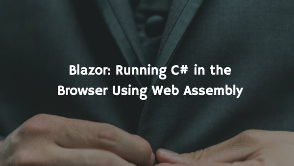 sgfdotnet's tweet image. See you tonight at the eFactory for Markus Pope&apos;s presentation on Blazor!  buff.ly/2yVYMNK