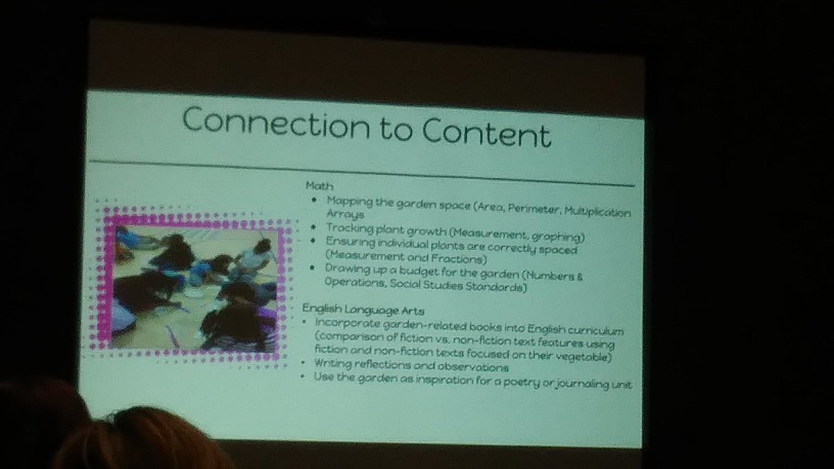 AderoCarter's tweet photo. STEAM Engagement Through Farm to School...Making Math and Science Connections. Great session!!! @STEMGeorgia #GASTEMForum2018 https://t.co/v3wD2TxQPR