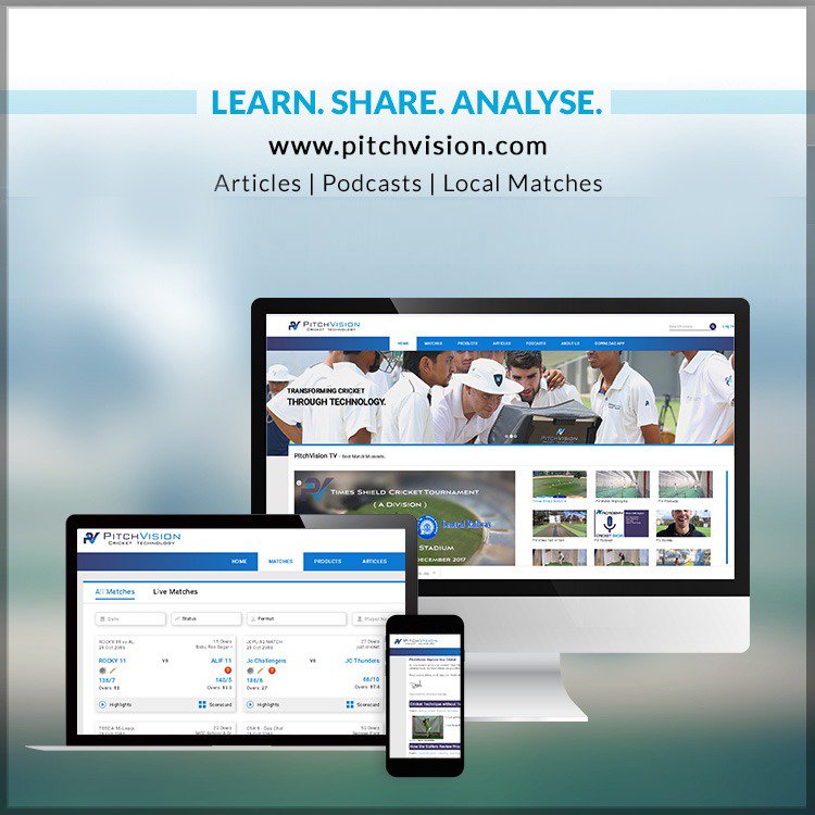PitchVision's tweet photo. A platform for all cricket lovers to learn, share and connect with the experts.

Visit https://t.co/kZAc8OrCb4

#pitchvision #cricketarticles #cricketpodcasts #cricketvideos #localmatches #grassrootcricket https://t.co/nkRhvEMUdw