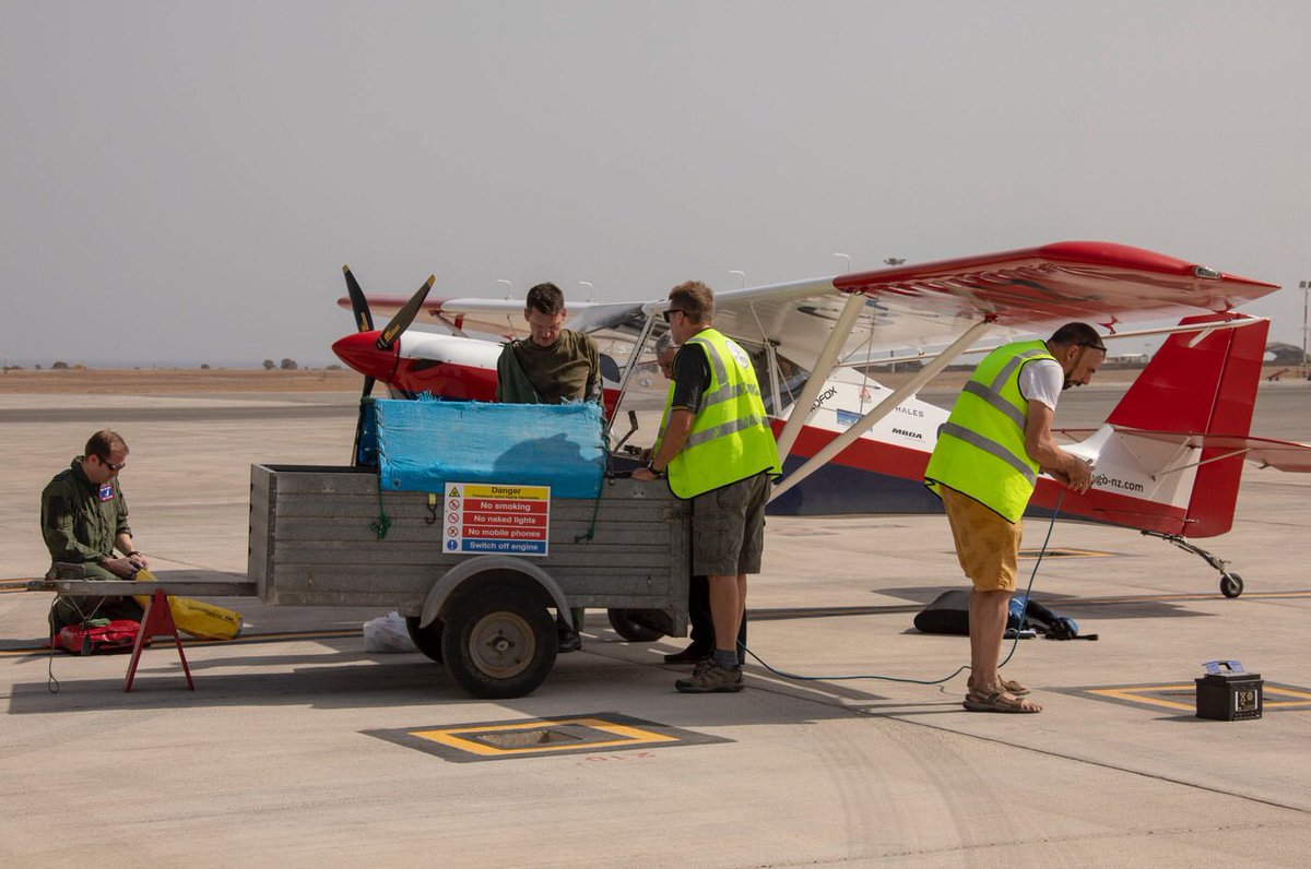 A rapid turnaround at Aki for the <a href="/raf100_gbnz/">RAF 100 GB-NZ Expedition</a> team last Saturday. Have to admire a feat that requires so much planning, permissions and with so many potential variables that can impact the route. Great stuff.