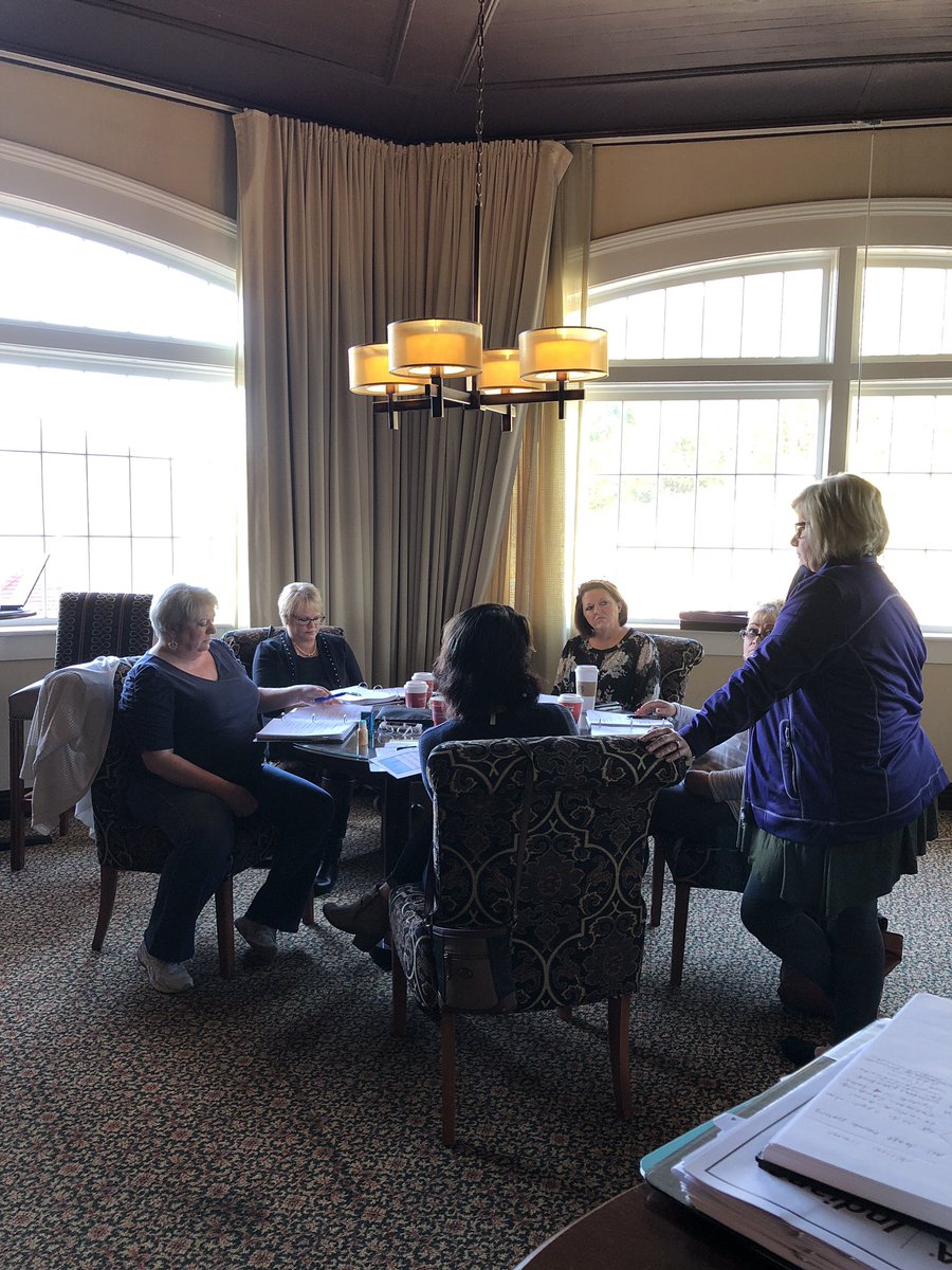 IndianaALA's tweet photo. ALA Indiana Board getting our retreat on in French Lick, IN! https://t.co/dYCzGpdSDa