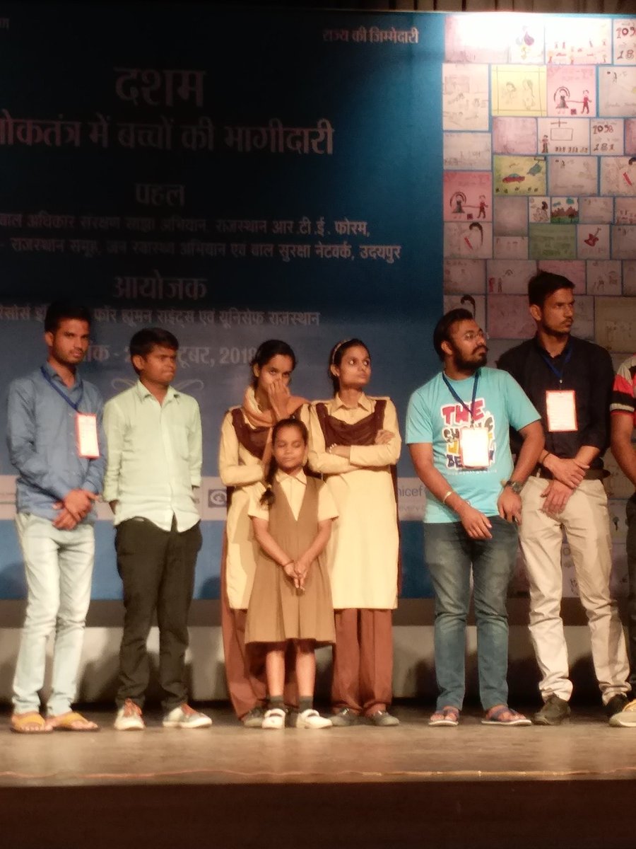 SuchoritaB's tweet photo. #DASHAM Participation of Children in Democracy with nore than 800 children and adolescent voices resonating from across Rajasthan. They are demanding they have #equalrights#foreverychild#democracy #participation. https://t.co/o4Nov4RvW7