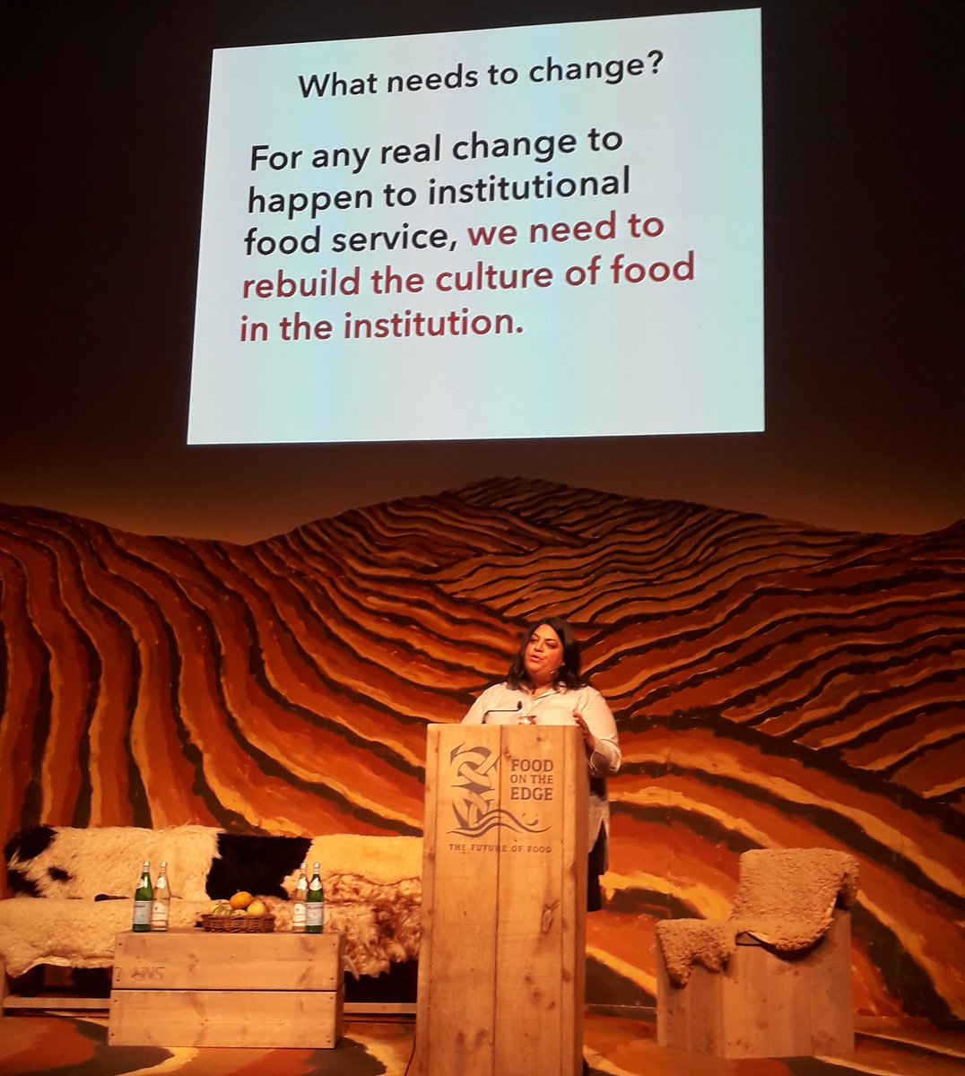 FoodOnTheEdge's tweet photo. Passionate, informed and hungry for change!

Canadian Chef and Activist Joshna Maharaj talks Using Social Gastronomy to Rethink Institutional Food.

#FOTE2018 #JoinTheConversation @joshnamaharaj joshna https://t.co/sksQMFqclj