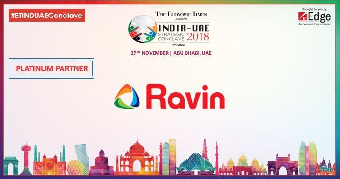 IndUAEConclave's tweet photo. We are proud to introduce Ravin Group as our platinum partner at The Economic Times India UAE Strategic Conclave 2018.
Be a part of #ETINDUAEConclave : https://t.co/JIxSNHAHDN 
@Ravinretail 
#bilateral #ties #Trade #Oilers #expats #India #UAE https://t.co/LWTDISnNvn