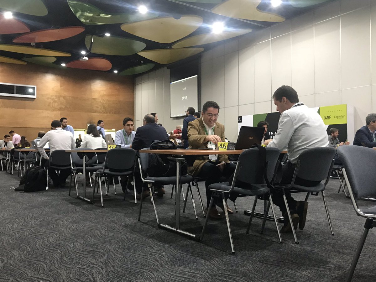 smartcapitalcol's tweet photo. Cada 25 minutos los empresarios tienen una nueva oportunidad de conectar con posibles inversionistas en nuestra rueda de negocios. #SmartCapital #InversionesQueConectan https://t.co/B0dOOhIEfA