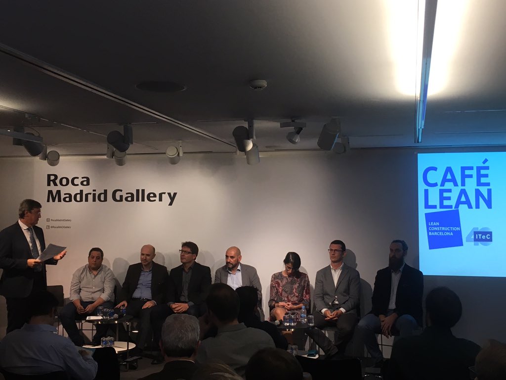 ITeC_es's tweet photo. Café Lean sobre #BIM #Lean #IPD en
@RocaMADGallery con Ismael Martínez #ZeroCityProject @Pablo_WB @JuanFelipePons, @javierbermej de @Kommerling_ESP, David Moreno y Elena Vilches de @heliopausa_ y Gonzalo Molinero de Est.Bioclimáticas https://t.co/BFcB0X3SIm