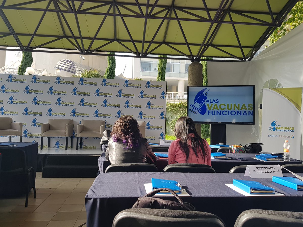 Desde hoy y hasta el jueves periodistas de México y Latinoamérica estaremos en el Seminario de Actualización #LasVacunasFuncionan, organizado por @SanofiPasteurLA y <a href="/Sanofimx/">Sanofi México</a> en #CDMX 
Iniciamos actividades  en la Fundación Mexicana para la Salud.