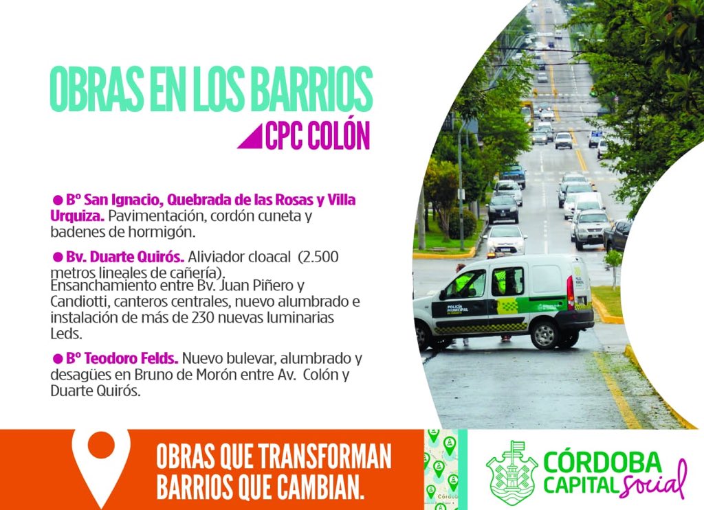 cpccolonmunicba's tweet photo. Obras que transforman y mejoran la calidad de vida de los vecinos. https://t.co/BazxDCanmN