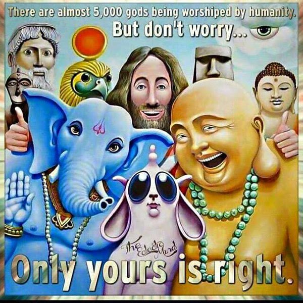 occasionatheist's tweet image. That's not even a cool story, bro

The likelihood you are right is slim to none and, Slim has left the building.

#EveWasFramed

Why do you fail to give credit where it's due? 
Is your god responsible for only the good bits? 
How convenient for you.