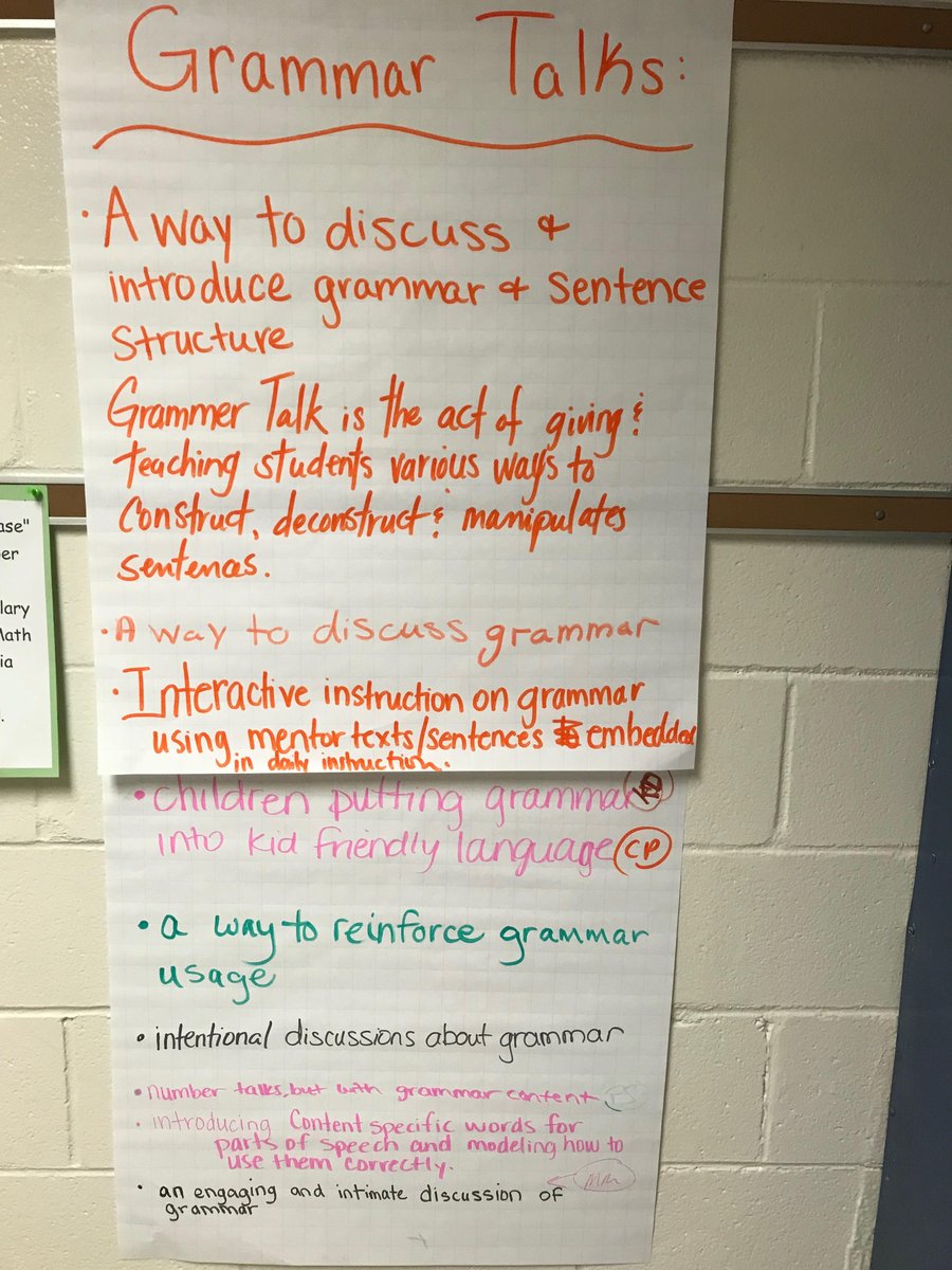 BaskinsYolunda's tweet photo. Grammar Talks PLC #OrrsElementary #GSCSELA @MsMLockett https://t.co/n3so3b1ZVk