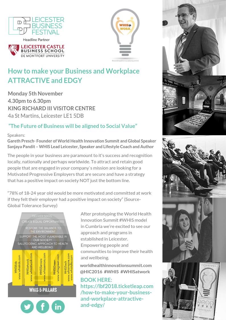 Is your business aligned to social value? #togetherweinspire#whis @leicscastlebs @GarethPresch @EnactusUK @KRIIICentre
