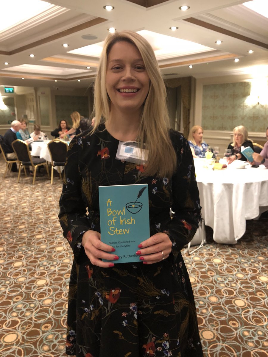 Delighted &amp; privileged to be at the launch of ‘A Bowl of Irish Stew’ tonight. My story is in this book &amp; there’s some amazing stories which will make you laugh &amp; cry. All proceeds from <a href="/BowlOIrishStew/">A Bowl Of Irish Stew</a> go to <a href="/PietaHouse/">Pieta</a> Make sure to pick up a copy today! #transversemyelitis #sci