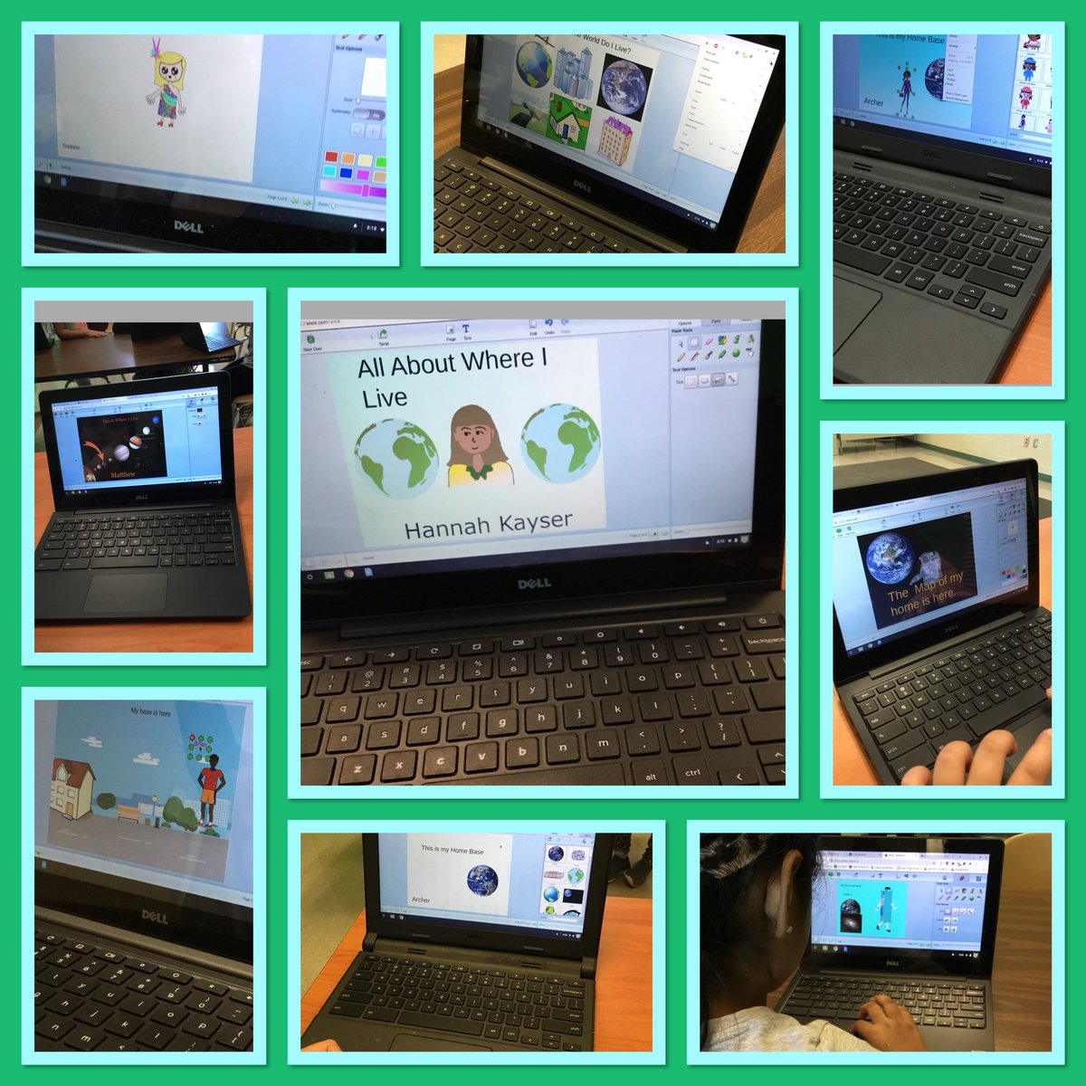 MrsMooreFRSD's tweet image. Using #Wixie to demonstrate our understanding of where our town fits in with the world. #tech4learning #FlemRarSchools #CopperHillES