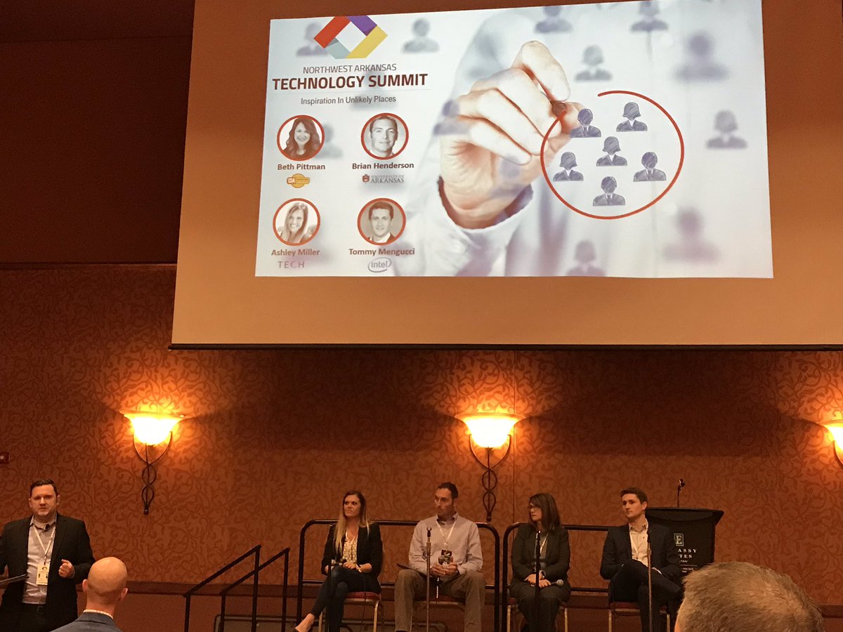 Karl D. Schubert (@karlschubertuoa) on Twitter photo #NWATechSummit Panel: Attracting, Retaining, and Inspiring Tech Talent in Northwest Arkansas” with Brian Henderson from the <a href="/UofA_Engr/">U of A Engineering</a> #NWATechSummit Panel: Attracting, Retaining, and Inspiring Tech Talent in Northwest Arkansas” with Brian Henderson from the <a href="/UofA_Engr/">U of A Engineering</a>