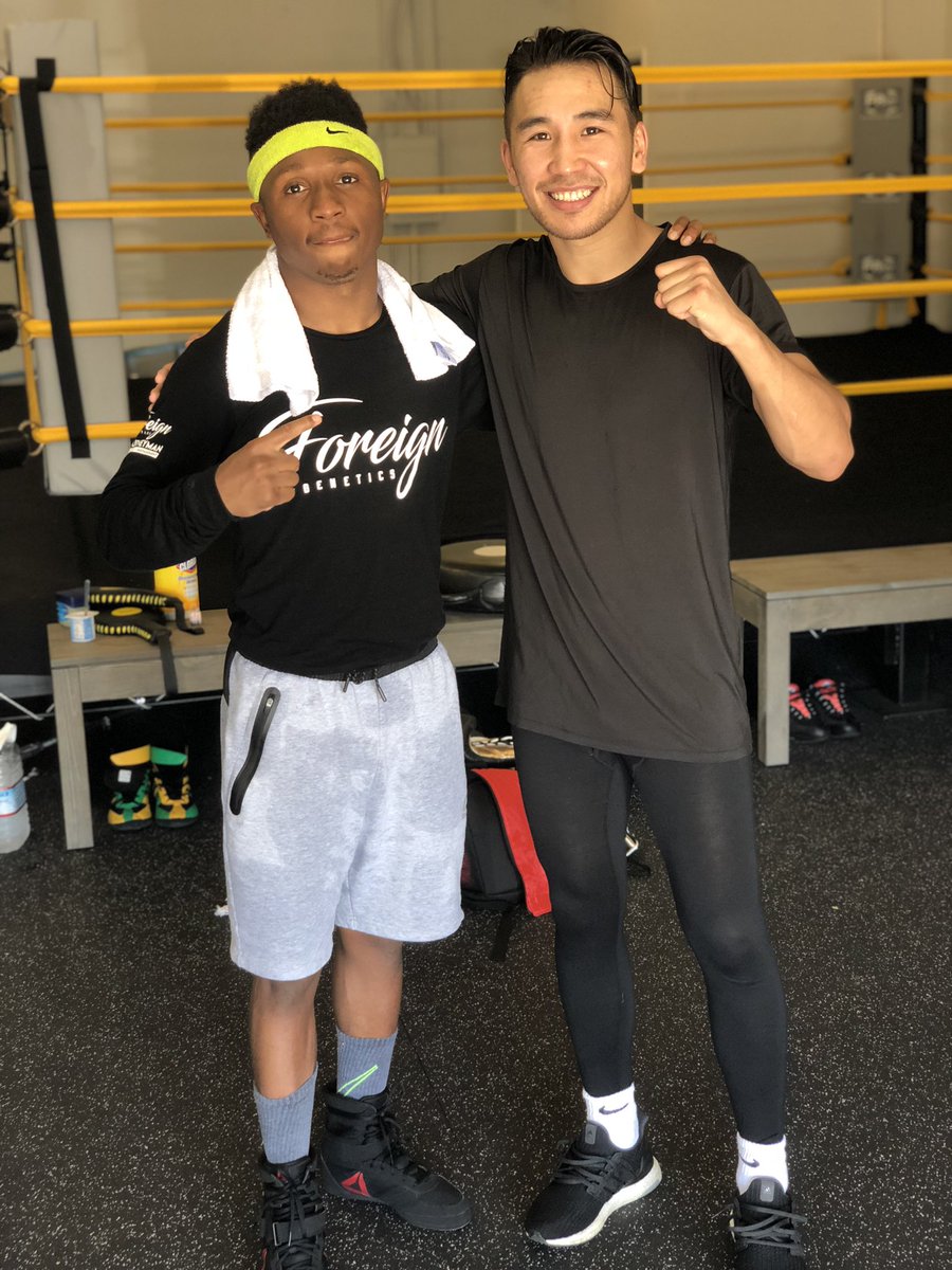 JoshuaGreerJr's tweet photo. Stay ready so you donβt have to get ready Camp is going good πͺπ½ with Undefeated pro and Mongolian Olympic silver medalist @tugstsogt
#DontBlink #myheartinthetrenchesπ€π¦ #Foreigngenetics #pullmansboxing #JprinceInvestment #snac #Godfirst #Blessed #Levels #December14th @trboxing https://t.co/vsSlsOjZhQ