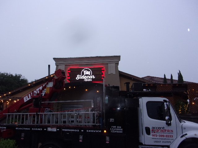 AccentGraphics's tweet image. Sidecar Tavern- Grapevine, TX