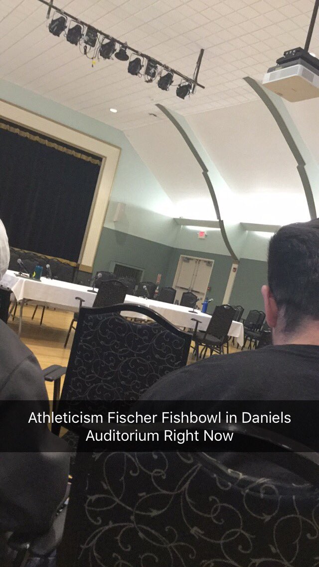 NicholsStudents's tweet photo. Athleticism In Daniels Auditorium right now ! https://t.co/gTpwDHfD8O