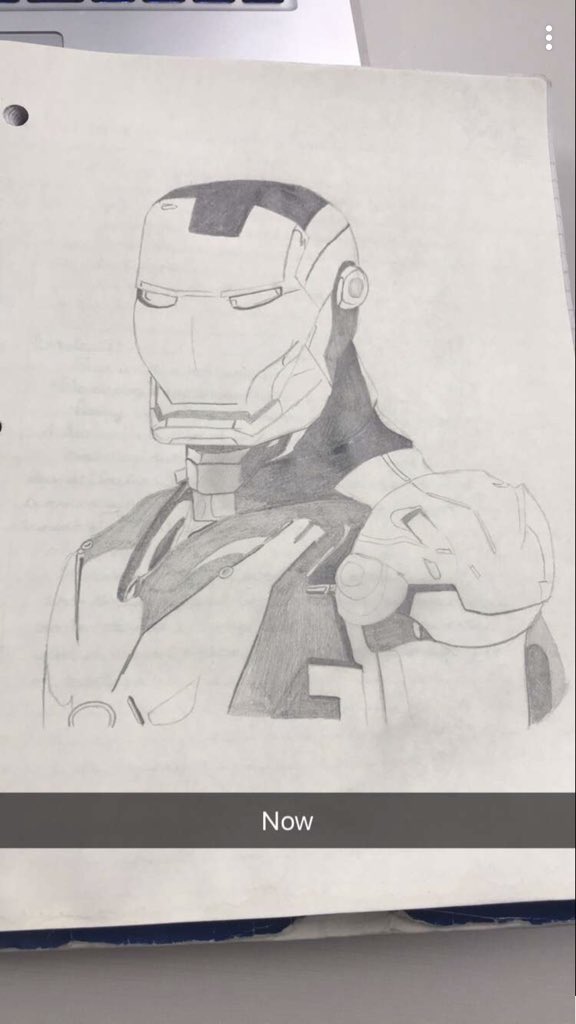 SamNuno15's tweet image. My friend is amazing at drawing @MarvelStudios characters!! Here’s two! Black Panther isn’t fully done but she’s amazing! @RobertDowneyJr