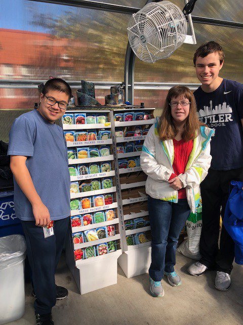 Thank you to Lake Zurich Casper #TrueValue for the donation of seeds again this year for our greenhouse! #LZNation