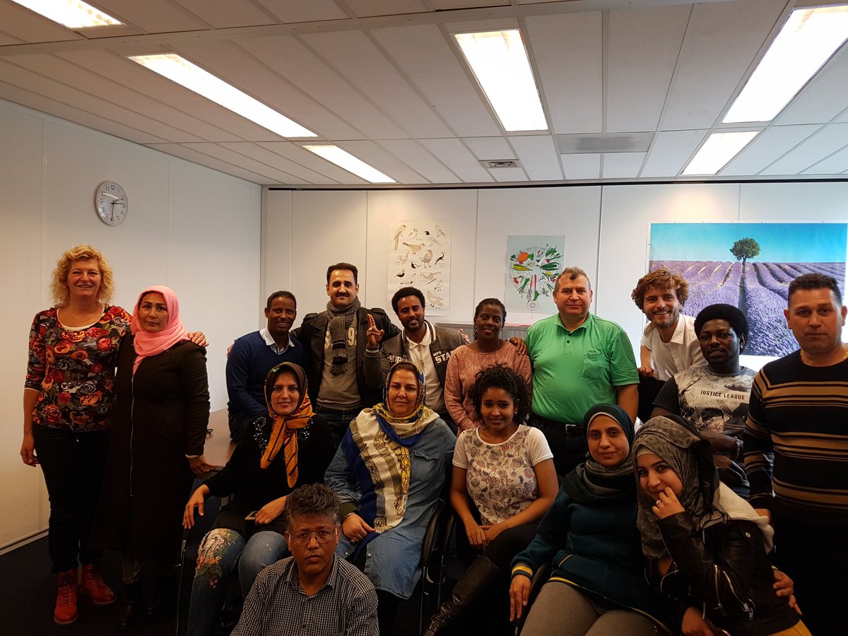Implacement's tweet photo. Deze groep enthousiaste cursisten "Intake Plus" heeft vandaag afscheid genomen in de gemeente #Haarlemmermeer. Uiteraard wensen wij hen veel succes in hun #participatie in deze mooie #gemeente. https://t.co/VjYux1SwiB