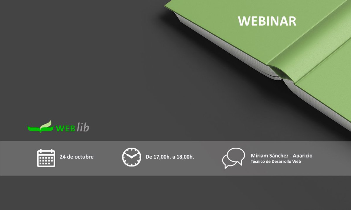 TICEditorial's tweet photo. ¿Quieres que tu #librería tenga presencia web? Weblib es la solución.

Mañana a las 17,00h. hemos organizado una presentación on line del software donde te contaremos las principales funcionalidades.

Apúntate en el siguiente enlace ➡️https://t.co/cJyo70skKk https://t.co/AFh312S6td