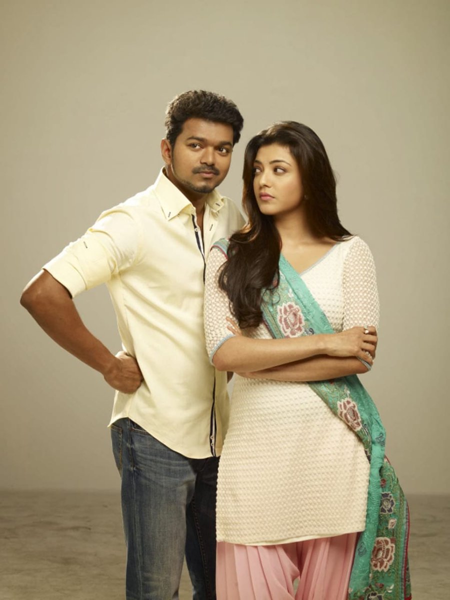 vini_edits's tweet photo. My 2 darlings 😘 ❤ #Vijay #KajalAggarwal #ThalapathyVijay #kajal #Jilla #Thalapathy @actorvijay @MsKajalAggarwal https://t.co/v2tfVRdZrG