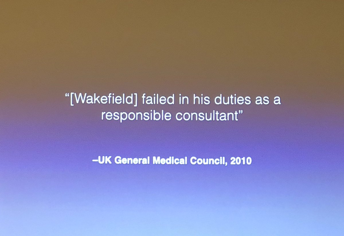 andyglittle's tweet photo. How the #antivaccines movement started! To think 1,000’s of children are out at risk based off of a baseless study #ACOEP18 #EMConf https://t.co/ZKhjRiKs6U