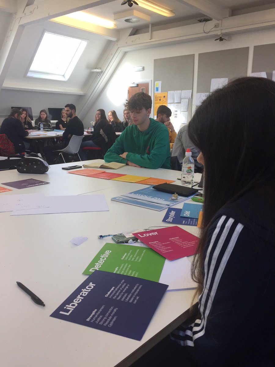 Great visiting lecturer talk by Mat Lazenby today! Great work to inspire the next generation of graphic design students.  <a href="/LazenbyBrown/">LazenbyBrown</a> <a href="/Mat_LB/">Mat Lazenby</a>