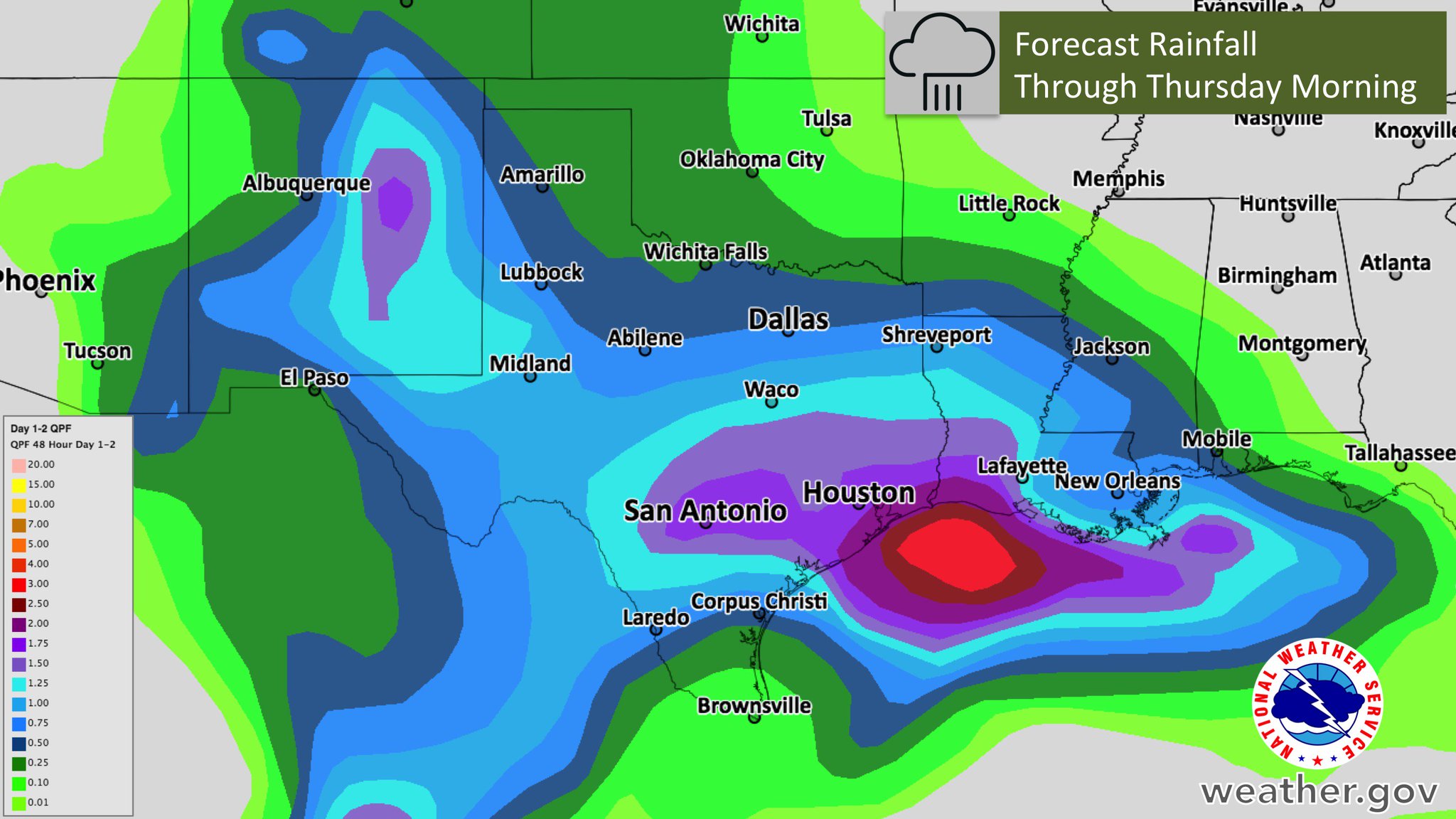 NWS Di Twitter Tropical Moisture Streaming Ahead Of Major