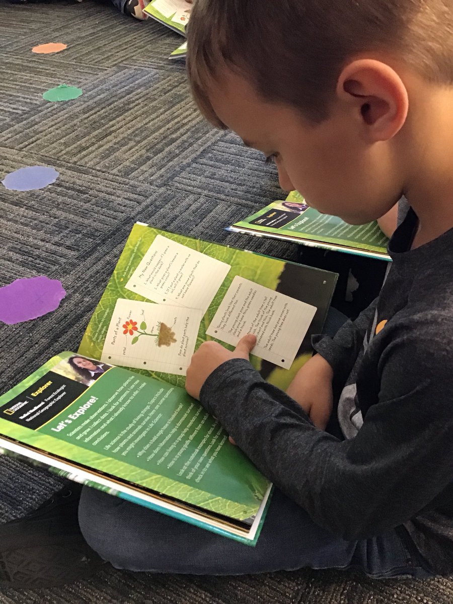 Mrs. Davison’s first grade scientists activating prior knowledge and getting ready to become ecologists in their new science unit! #DC_Elementary #DCGExcellence