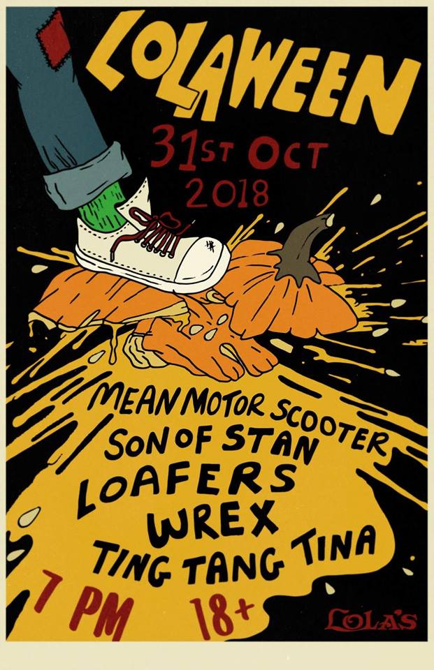 #Halloween at <a href="/LolasSaloon/">FW THUNDERBIRD</a>! Oct 31st! 🎃  

8pm - #TingTangTina
9pm - #Wrex
10pm - #LOAFERS
11pm - #SonofStan
12am - #MeanMotorScooter

Doors @ 7pm // 18+ // $10

Get your tickets: ticketfly.com/purchase/event… 

#FortWorth #DFW #music