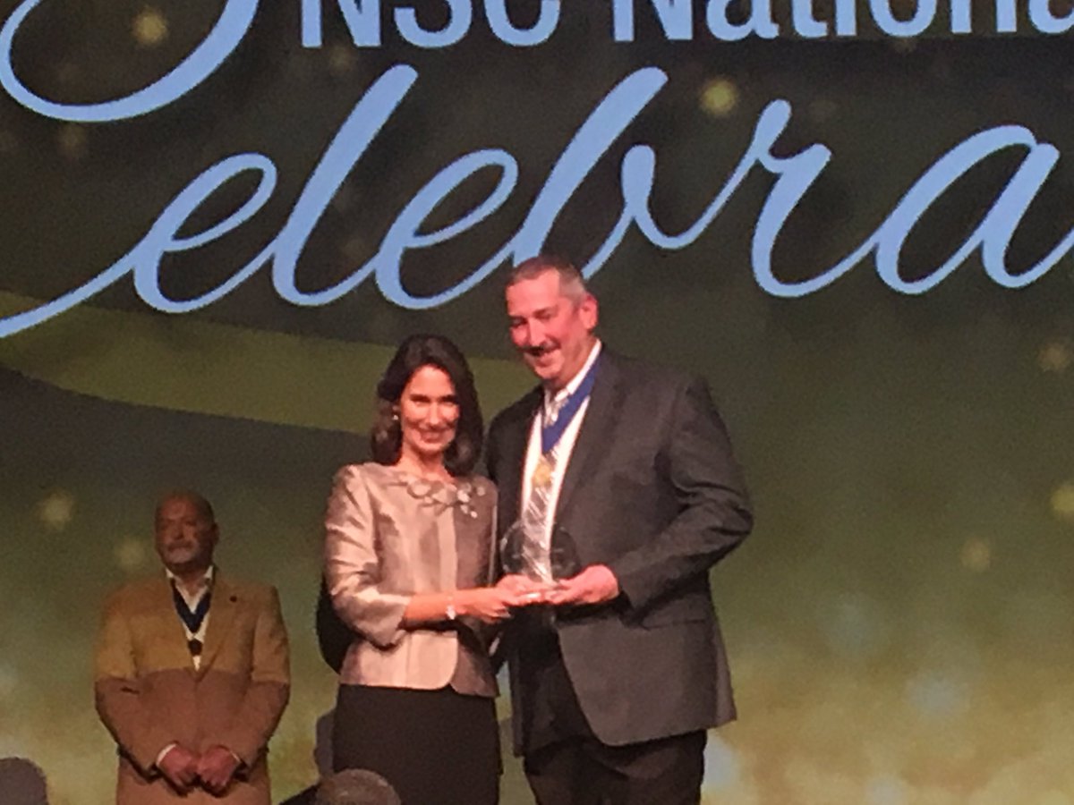 Meet the 2018 NSC Kaplan Safest Driver award winner. Micheal Wright. 38 years of safe driving. According to Michael 5 Seeing Habits and 10 PT Commentary are his keys to success. So it goes in Red River. <a href="/hill_deryl/">Deryl Hill</a> <a href="/RedRiverUPSers/">Red River UPSers</a>
