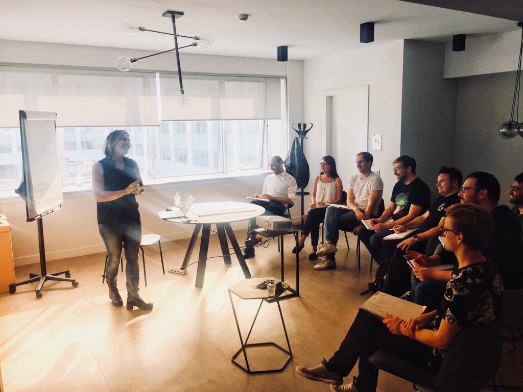 CommitSoftware's tweet image. Obiettivi comuni - valori condivisi
Capacità tecniche eccellenti
Armonia Sinergica
Rinforzare il riconoscimento

Sono questi i temi affrontati durante l&apos;attività di #coaching dal team di #CommitMilano insieme a @MichelaTrentin 
#commitsoftware #team #milan #coaching #colleagues