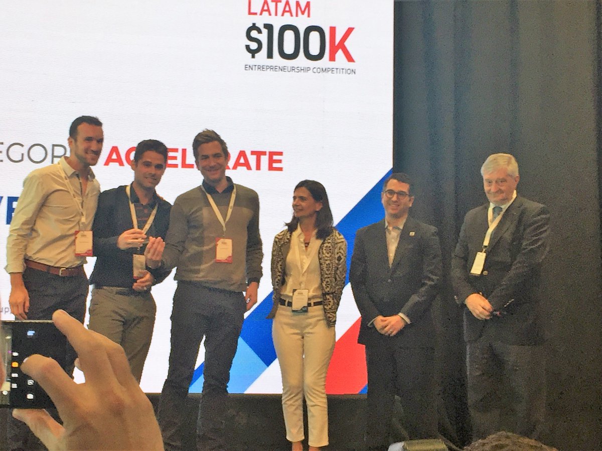 MITKuoSharper's tweet image. Congrats to #100kLATAM "Accelerate" winner, WeBio in Argentina, which provides 3D bioprinting solutions for scientists in Agriculture, Food, and Health.

@ITBA @MITSLoanLatAm