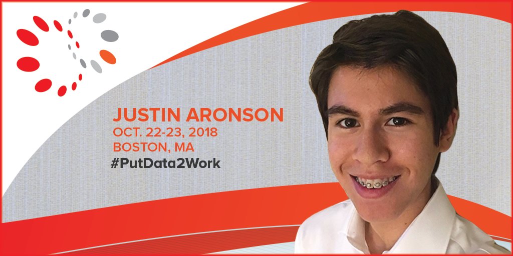 HealthITNews's tweet image. Teen&apos;s precision medicine analytics website highlights the value of data democratization ow.ly/DONn30mkvjv &amp;lt;&amp;lt; Justin Aronson is on stage now at the Big Data Forum. #PutData2Work
