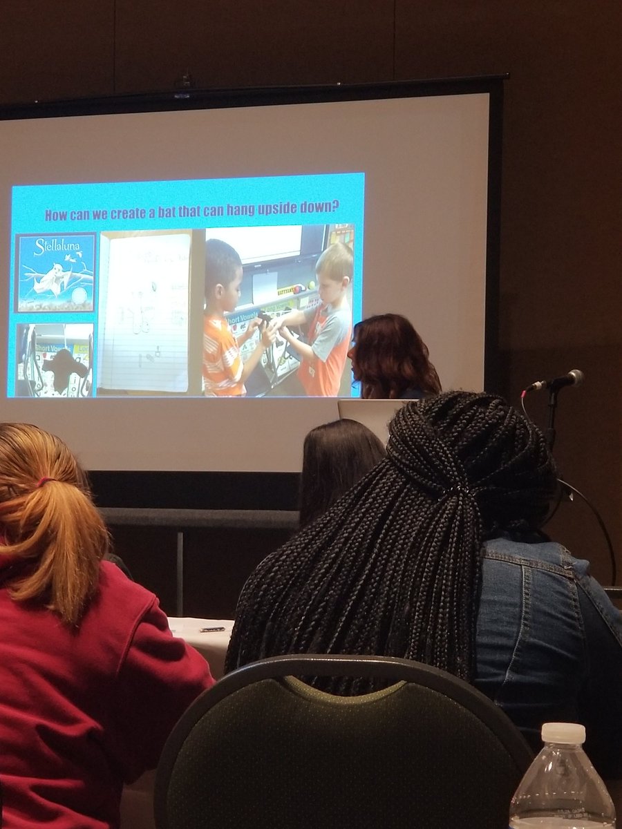 caudill_kate's tweet photo. @kiboucher @SBattyanyi presenting at #gastemforum on Novel Engineering! 🙌🙌 https://t.co/McLKHbykMo