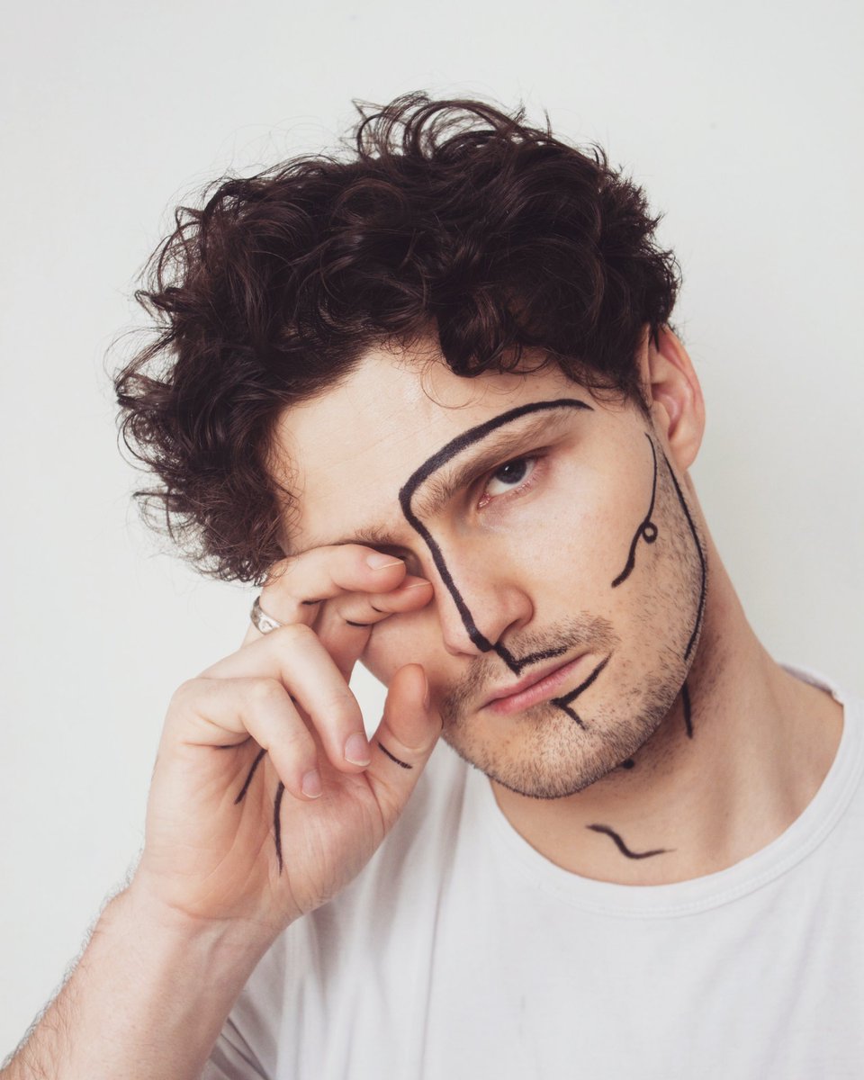 I used <a href="/Crayola/">Crayola</a> beauty as intended ...   

( I also saw this being done on Pinterest and HAD to give it a go )
