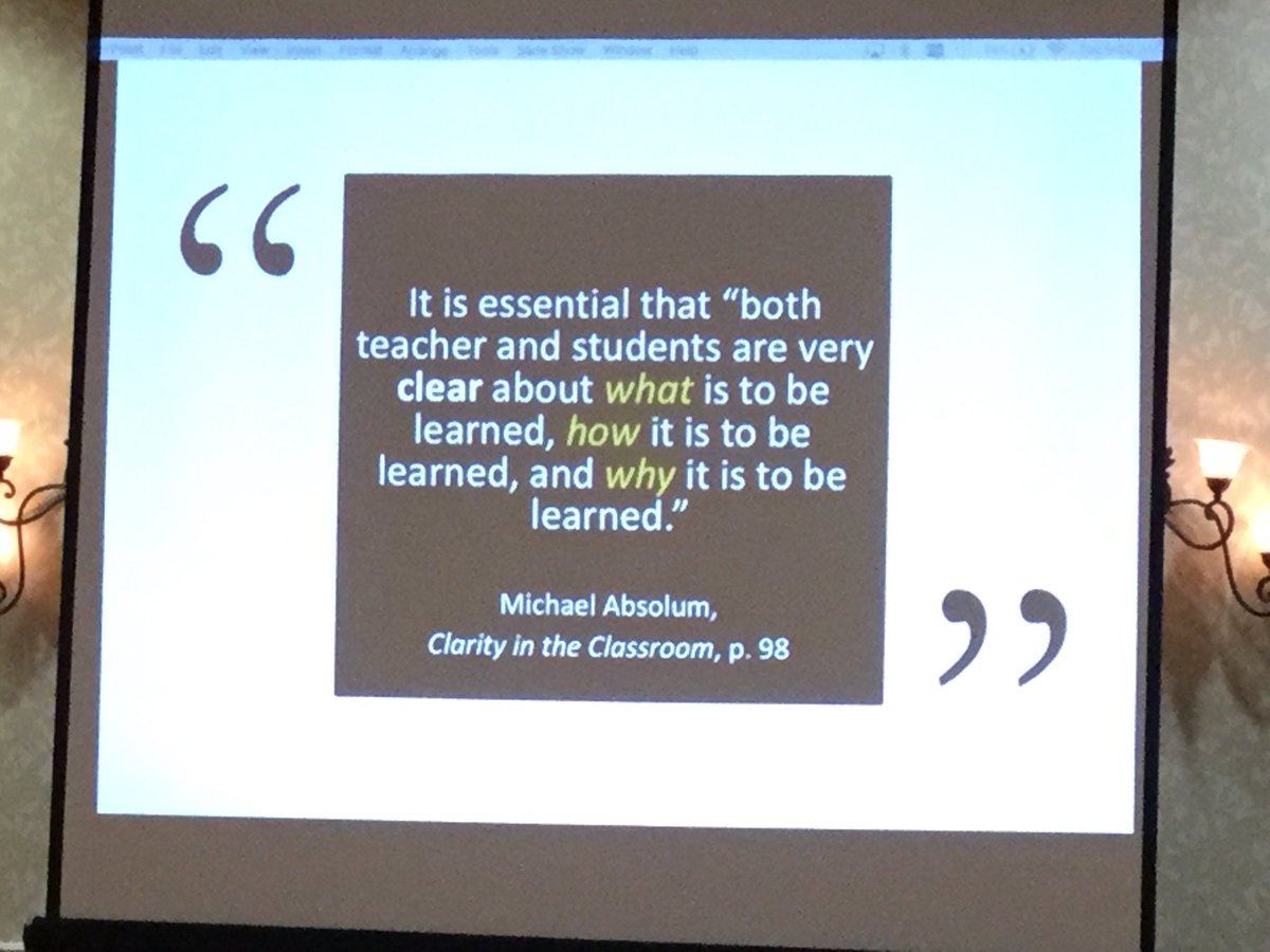 PrincipalDad's tweet photo. Learning about Standards-Based Assessments and pondering how this supports not only the undeniable impact it has on student achievement, but also the intentional planning by teachers to provide targeted interventions @TommyHThompson #TexasCL https://t.co/P6SKJ2gXps