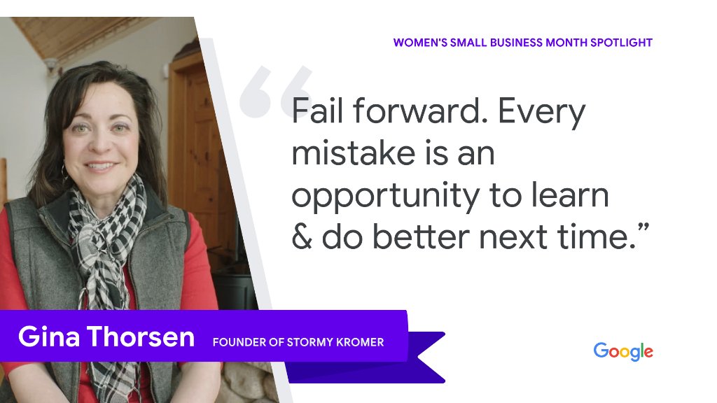 Gina Thorsen expanded <a href="/StormyKromer/">Stormy Kromer</a> nationwide &amp; beyond by taking their products online ✈️ goo.gl/xesdrm