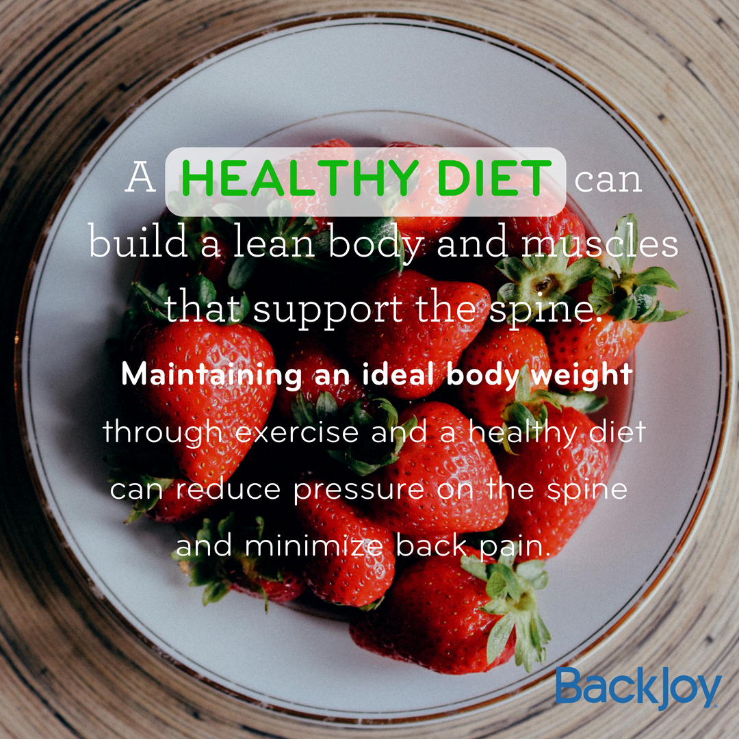 A healthy body equals a healthy back #loveyourspine #postureawareness #backjoyworld #lowerbackpain