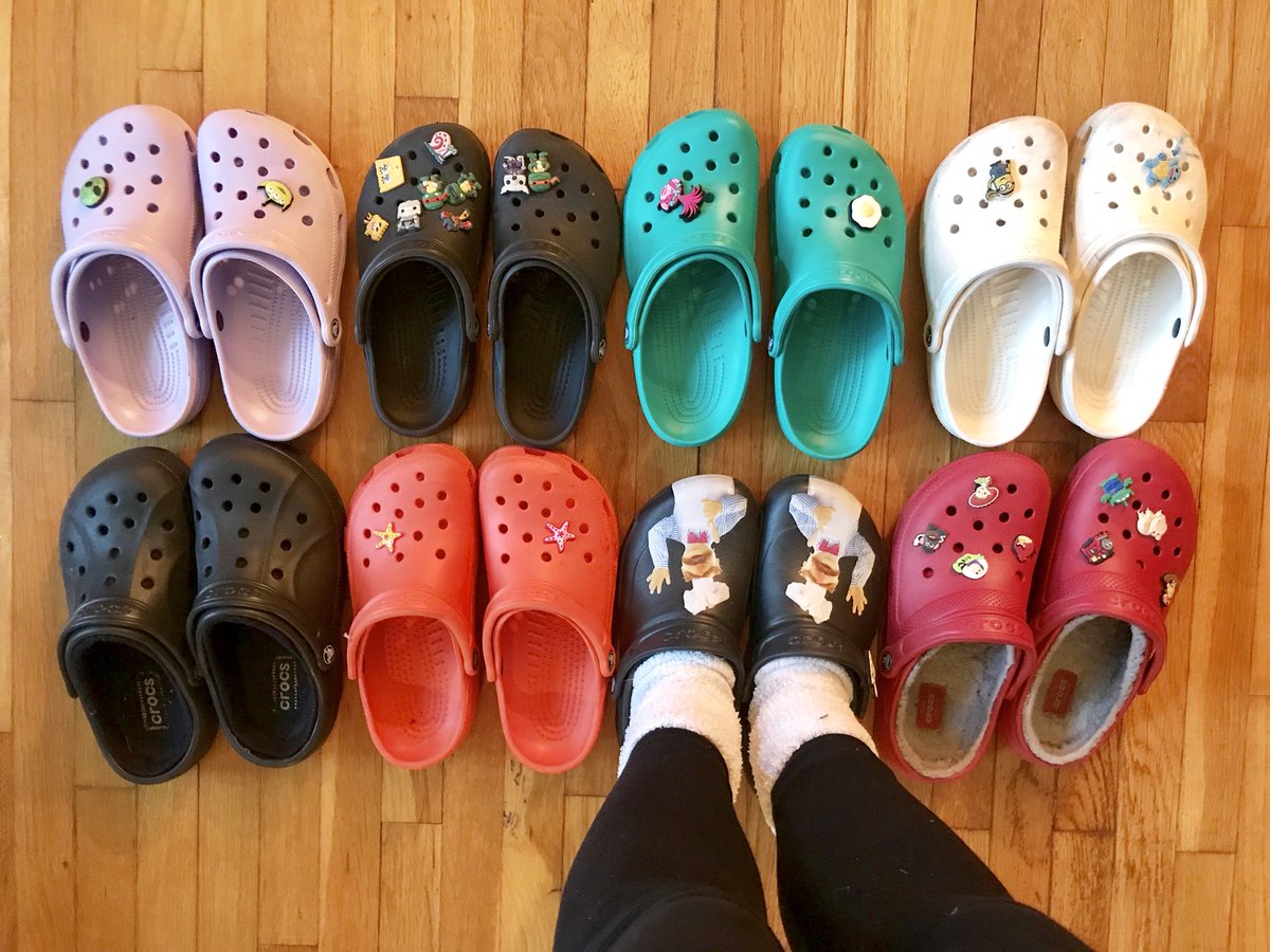 Crazy croc lady 🙂
Happy #nationalcrocday @Crocs